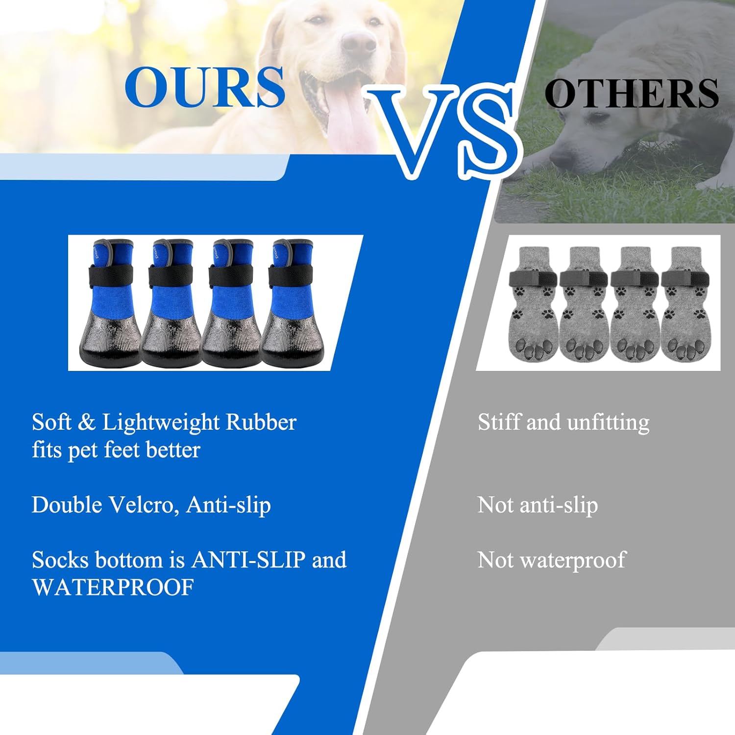 Waterproof Dog Shoes
