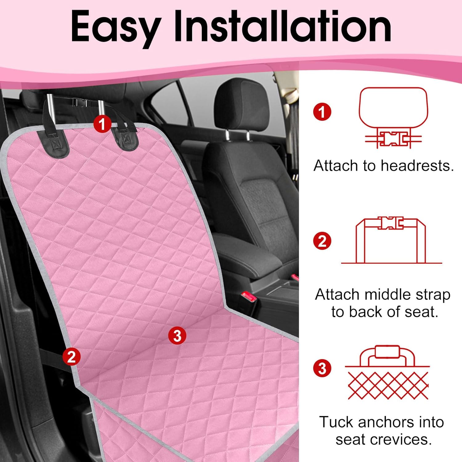 Pet Pad for Car Seat Cover
