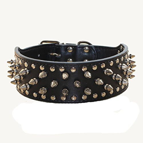 Genuine Leather Spiked Dog Harness