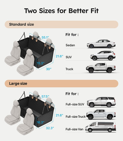 Pet Pad for Car Seat Cover