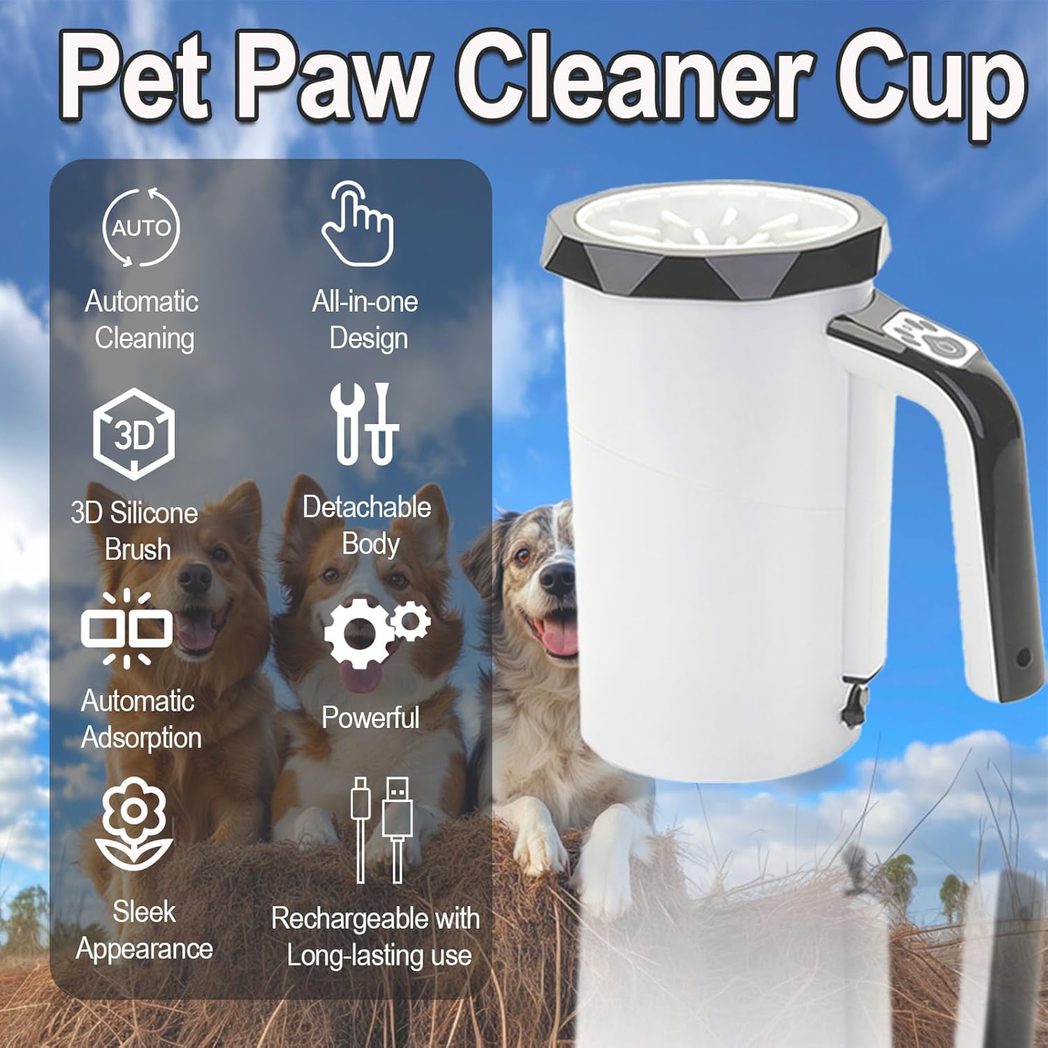Dog Paw Cleaner Washer