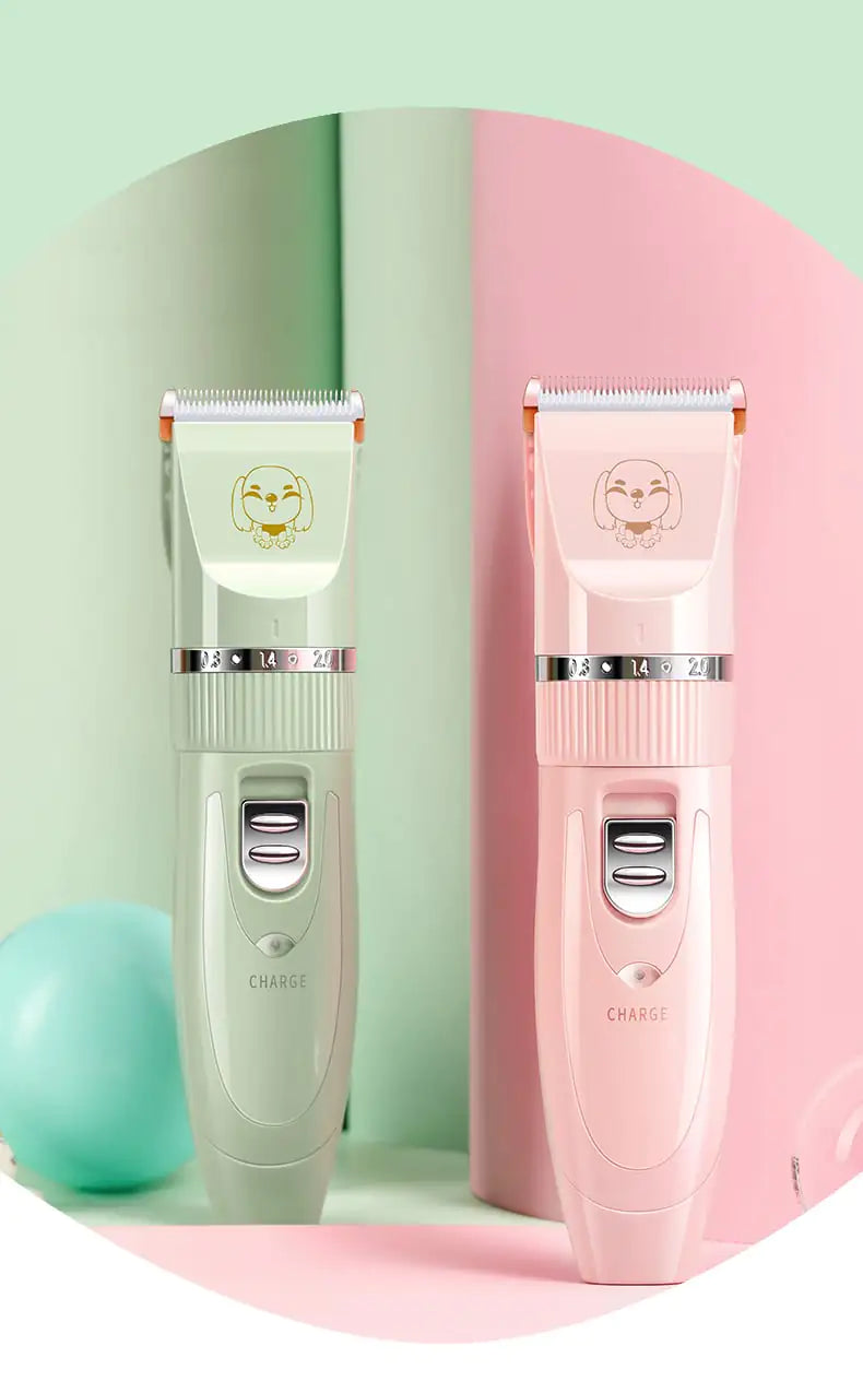 Wireless Charging Pet Hair Trimmer Set